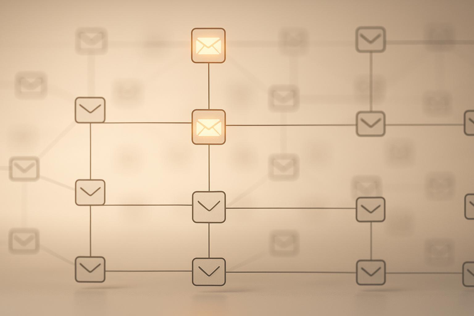 Email volume metrics dashboard showing domain reputation scores and deliverability rates for sender authentication