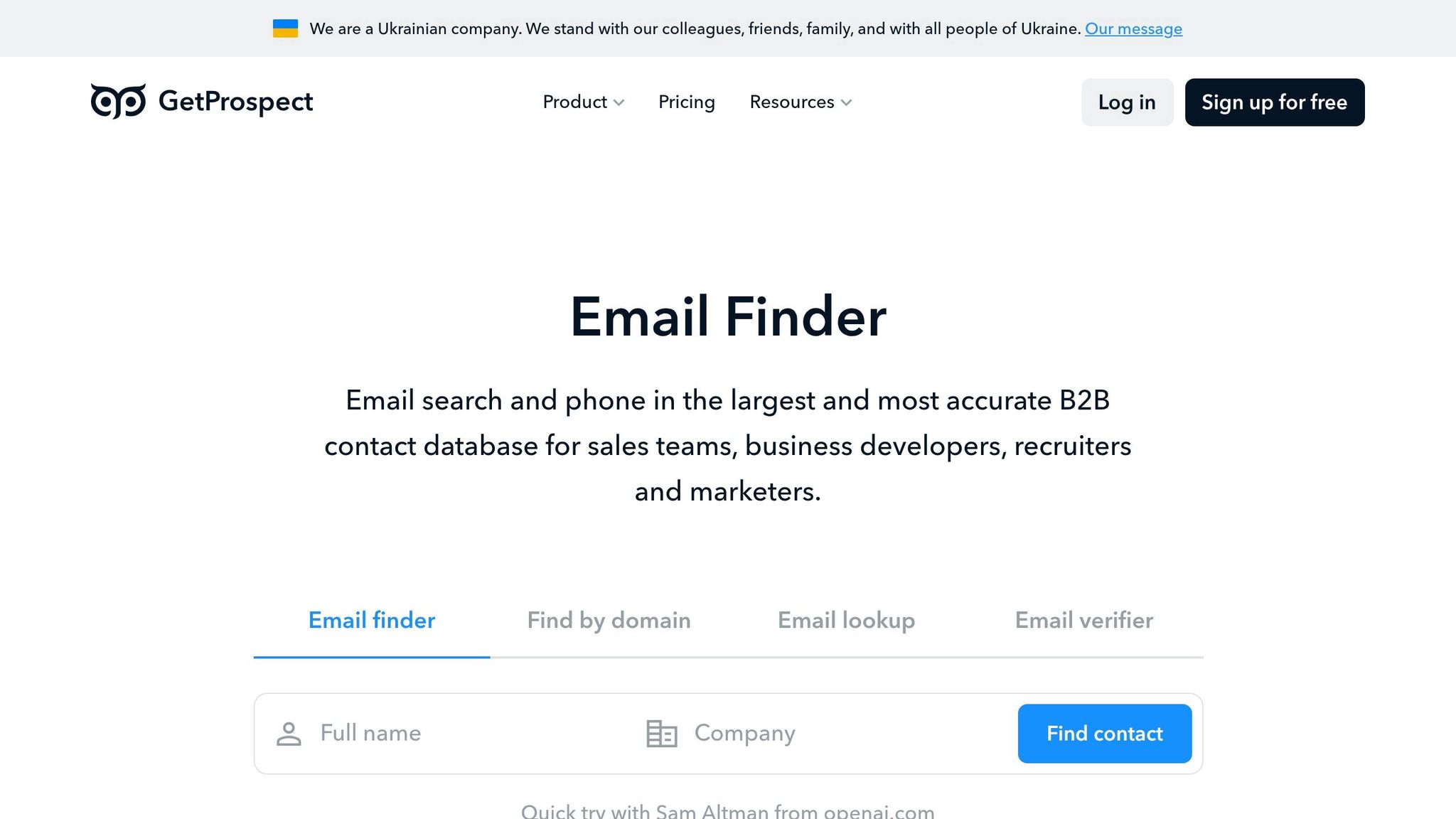 GetProspect
