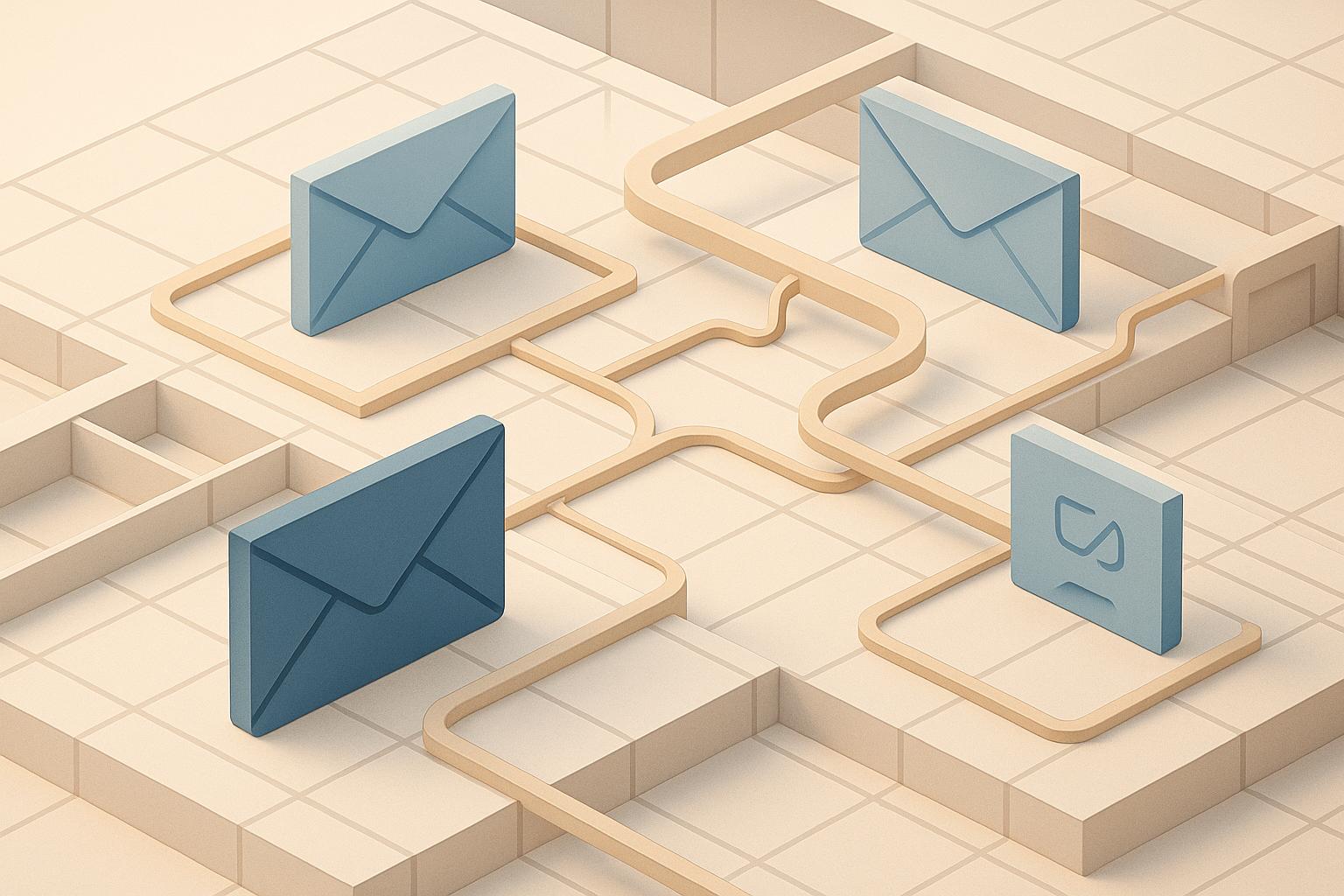 Dashboard displaying email infrastructure monitoring metrics including SPF DKIM DMARC authentication and deliverability rates