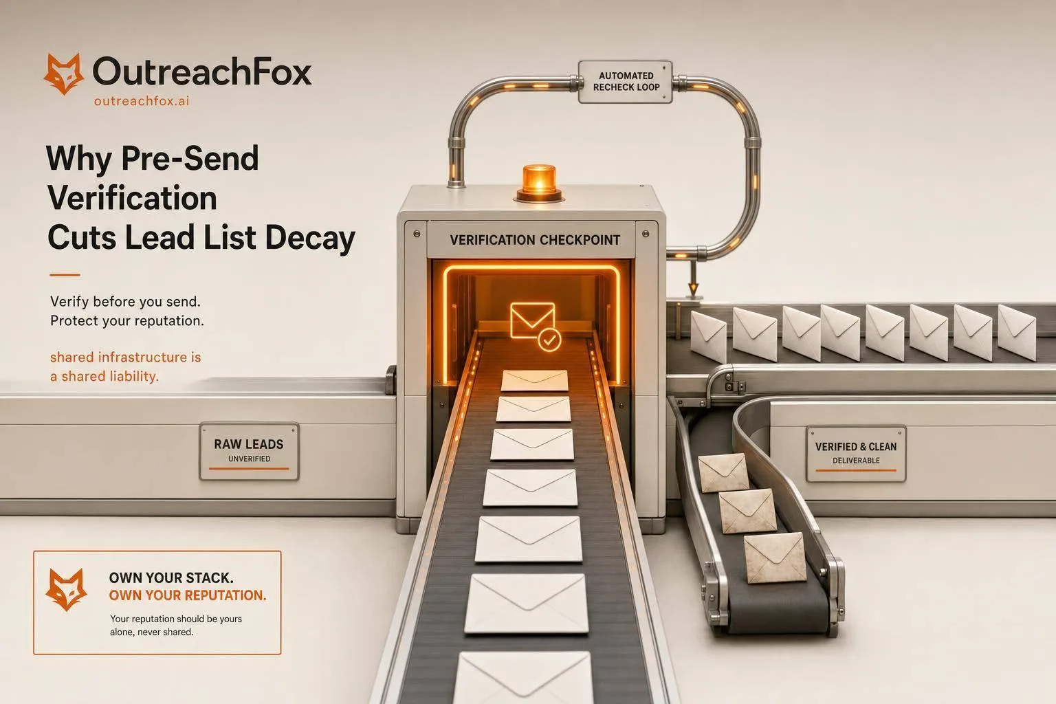 Why Pre-Send Verification Cuts Lead List Decay